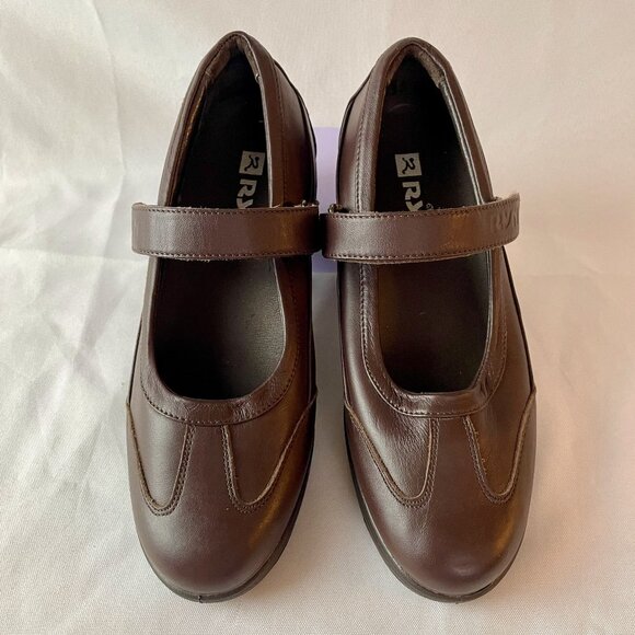 New RYN Women's Rocker Walking Shoes Brown Velcro Strap sz. 7 - Picture 2 of 16